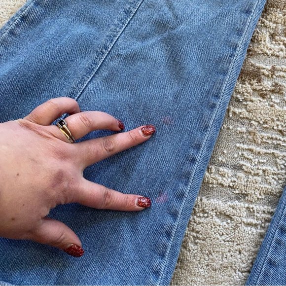 KanCan Flare Jeans Denim Wide Leg High Rise True Flares: 30 - Picture 3 of 13